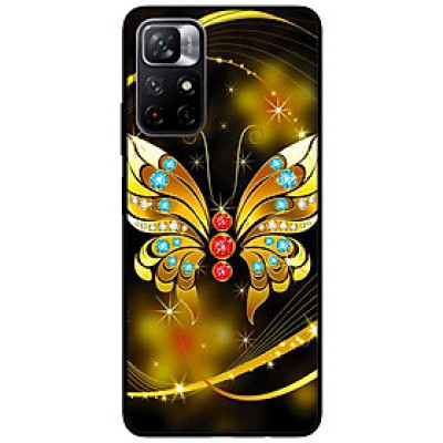 Ốp lưng dành cho Xiaomi Redmi Note 11 5G - Redmi Note 11T - Redmi Note 11S - Bướm Vàng Giữa