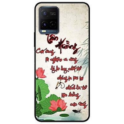 Ốp lưng dành cho Vivo Y21 - Vivo Y21s mẫu Tận Hưởng Thư Pháp