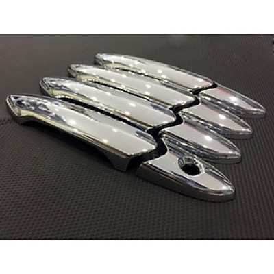 Bộ ốp tay nắm cửa dành cho xe Vinfast Fadil, mạ crom