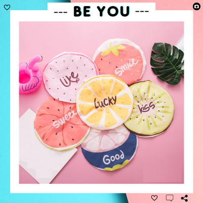 Mũ Trùm Đầu/ Trùm Tóc Chống Thấm Nước Khi Tắm Hoặc Ủ Tóc Thời Trang - Họa Tiết Trái Cây