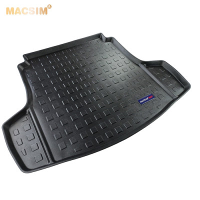 Thảm lót cốp xe ô tô Kia K5 nhãn hiệu Macsim chất liệu TPV cao cấp màu đen (AT191212-74)