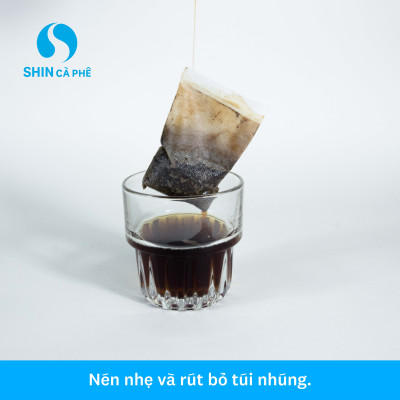 Cà phê A Lưới Blend - SHIN Cà Phê - Túi Nhúng - Hộp 10 gói
