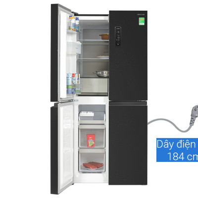 Tủ lạnh Hitachi Inverter 464 lít Multi Door HR4N7520DSWDXVN - Hàng chính hãng - Chỉ giao HCM