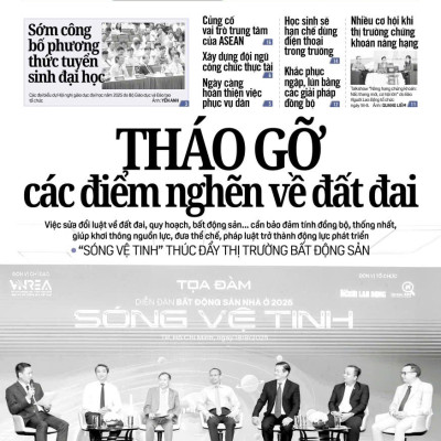 Nhật báo Người Lao Động từ ngày 15-09-2025 đến 21-09-2025