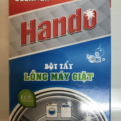 Hộp 2 gói tẩy lồng máy giặt siêu sạch Hando