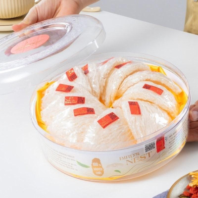 Set Quà Tặng Sức Khỏe Vạn Niên Cát Tường Hoàng Kim (100g Yến Tinh Chế 1 và ĐTHT) Quà Mừng Thọ, Bồi Bổ Sức Khỏe Người Già