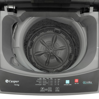Máy giặt Casper 7.5 kg WT-75NG1 - Hàng chính hãng - Chỉ giao HCM