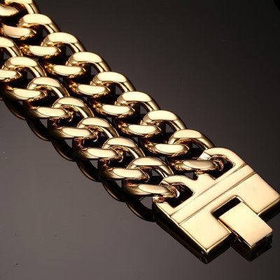 Lắc tay nam thời trang mạ 24k phong cách sành điệu MST92 