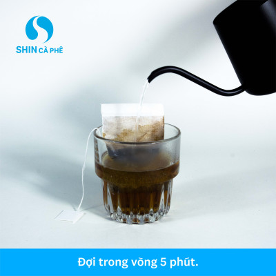 Cà phê A Lưới Blend - SHIN Cà Phê - Túi Nhúng - Hộp 10 gói