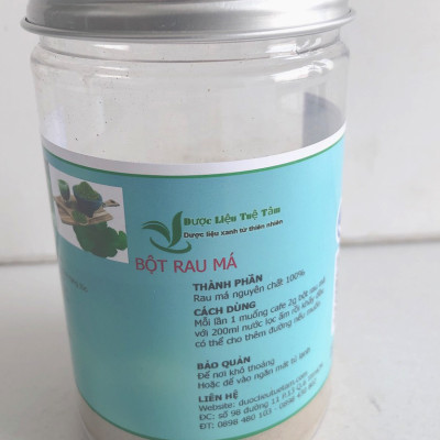 Bột Rau Má Sấy Lạnh Nguyên Chất 100% - Hủ 100gr