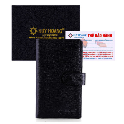 HJ2144-45-46 - Bóp nam Huy Hoàng dáng đứng màu da, đen, nâu