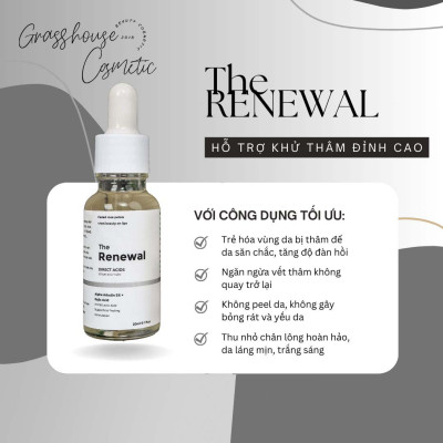 SERUM MỜ THÂM NÁM DƯỠNG DA TRẮNG SÁNG CHO DA MẶT - DA BIKINI THE RENEWAL  20ML