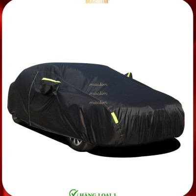 Bạt phủ ô tô thương hiệu MACSIM dành cho Toyota Corolla Cross- màu đen - bạt phủ trong nhà và ngoài trời