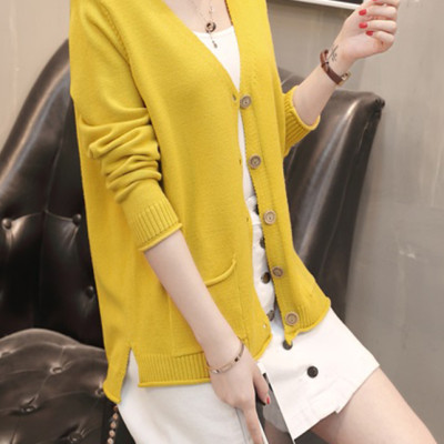 Áo khoác len xẻ tà nữ freesize ak15