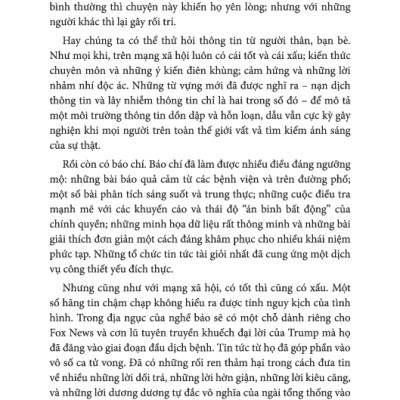 Hướng Dẫn Sử Dụng Tin Tức - Tin Vào Đâu Trong Một Thế Giới Ngập Tràn Tin Giả - TRE 