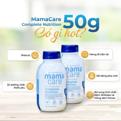 Sản Phẩm Dinh Dưỡng MamaCare Premium & Balanced Complete Nutrition 50g