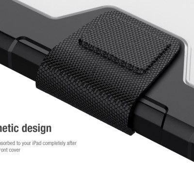 Bao da cao cấp cho iPad 10.2 inch 2019/2020 hàng chính hãng Nillkin Bumper Leather có nắp bảo vệ camera