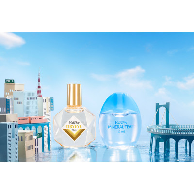 Combo 2 Nước nhỏ mắt cấp ẩm & bổ sung nước mắt nhân tạo V.Rohto DryEye 13ml