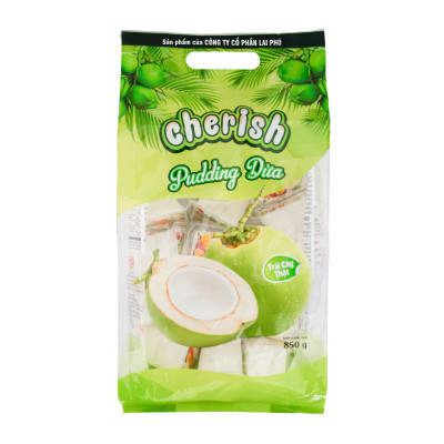 Thạch Pudding Cherish Vị Dừa 850.5 G