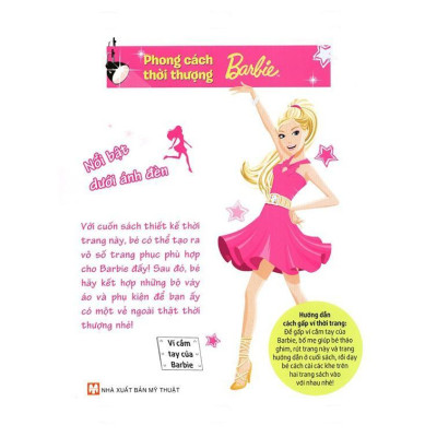 Sách Ghép Hình Barbie Thủ Công Dựng Hình Thời Trang Phong Cách Thời Thượng - Tân Việt Books