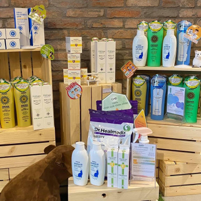 SỮA TẮM TRỊ NẤM VÀ VIÊM DA CHO CHÓ MÈO PRUNUS DR. MICOCHLODINE SHAMPOO 200ml