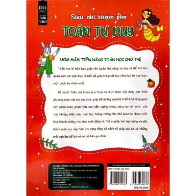 Siêu Nhí Khám Phá Toán Tư Duy (Dành Cho Bé Từ 5-6 Tuổi)