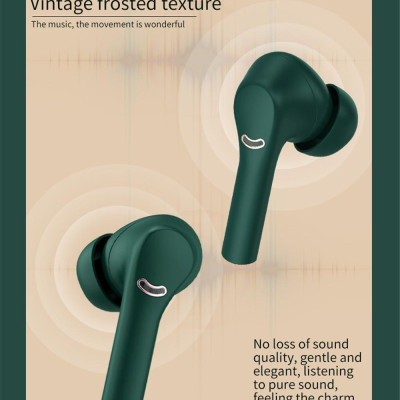 CINCATDY Tai Nghe Bluetooth Earbuds Gaming Headset True Wireless Headphone Dock Sạc có Led Báo Pin Kép J5