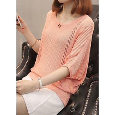 Áo len lưới cánh rơi nữ Haint Boutique Al32