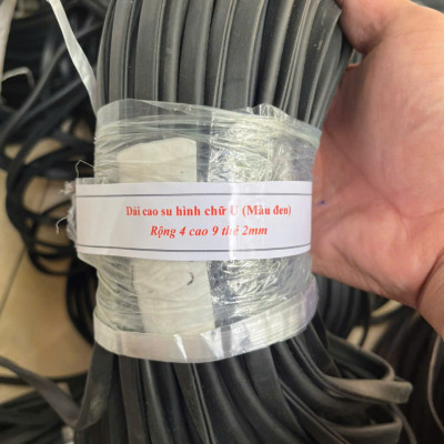 Dải cao su hình chữ U
