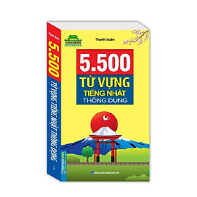Sách - 5500 Từ Vựng Tiếng Nhật Thông Dụng - Minh Thắng