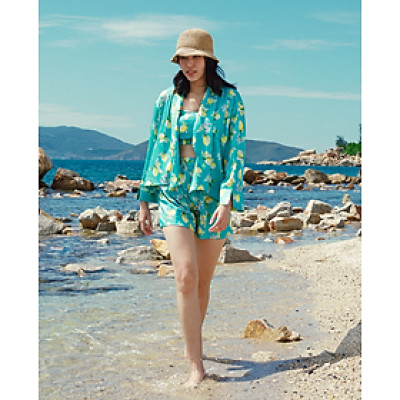 Áo Khoác Lụa Hạ Viên TOP236 thời trang thiết kế Hity