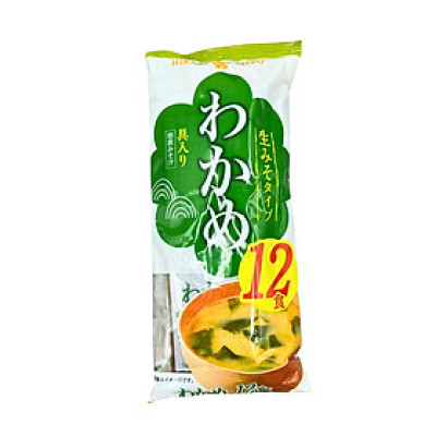 Súp Miso Ăn Liền Vị Rong Biển (Hikari Miso) 216G