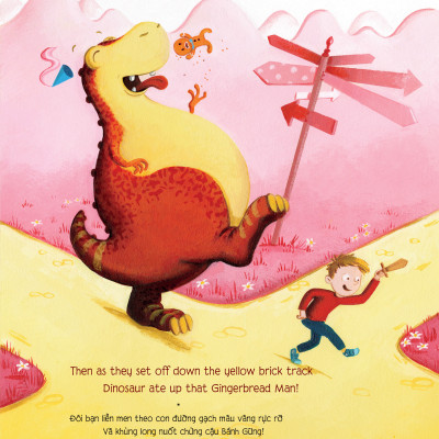 CHÚ KHỦNG LONG THAM ĂN: GIẢI CỨU CÔNG CHÚA - BÀI HỌC VỀ LÒNG DŨNG CẢM