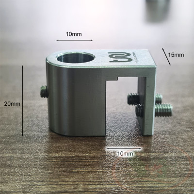 Kẹp ống in out TRU CNC Holder mica / nhôm / inox giữ lọc thùng bể cá tép thủy sinh tiểu cảnh