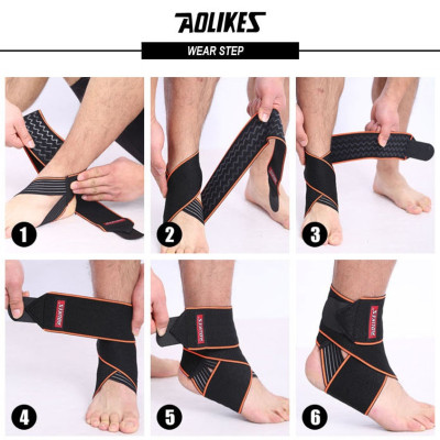 Bộ 2 quấn cổ chân bảo vệ mắt cá chân AOLIKES A-1527 Sport Ankle Protector
