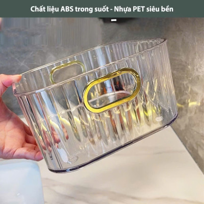 Khay Đựng Đồ Mỹ Phẩm Đa Năng, Hộp Lưu Trữ Để Bàn Trang Điểm Tiết Kiệm Không Gian - HÀNG CHÍNH HÃNG MINIIN