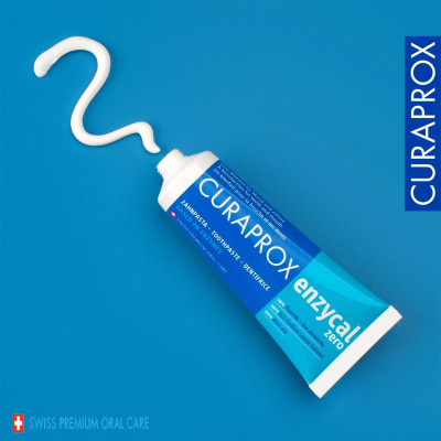 CURAPROX Kem Đánh Răng Enzycal Zero, 75ml | Mã SP 73320626