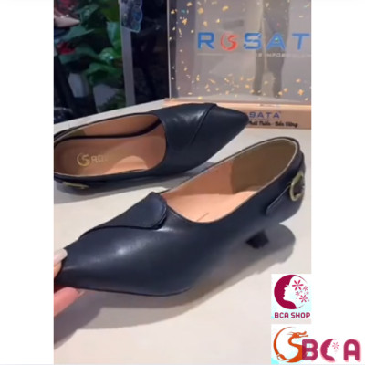 Giày văn phòng nữ cao gót 4 phân RO687 ROSATA tại BCASHOP thiết kế đơn giản mà quý phái, hiện đại và trang nhã