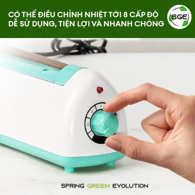Máy Hàn Túi Cầm Tay SGE HS-W2mm Hàn Tốc Độ Cao , Bền Đẹp Nhỏ Gọn. Có 3 Size Đường Hàn 20cm 30cm 40cm Hàng nhập khẩu SGE