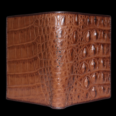  Ví nam da cá sấu kiểu đứng gai lưng nhiều màu HJ92255-2256-2703-2710