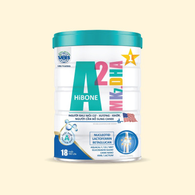 Sữa bột A2 HiBone- Hỗ Trợ Xương Khớp