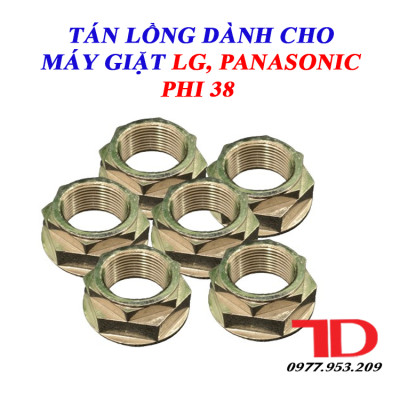 Tán lồng, ốc đầu khẩu dành cho máy giặt LG, PANASONIC phi 38 và phi 36