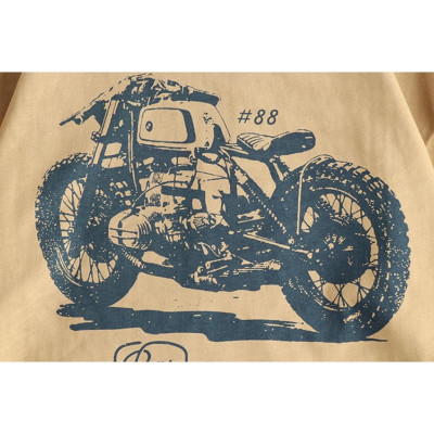 Áo thun phong cách Retro_Biker_dã ngoại