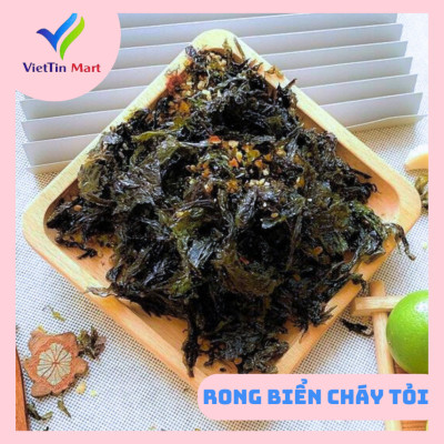 Rong Biển Cháy Tỏi Viettin Mart 500G