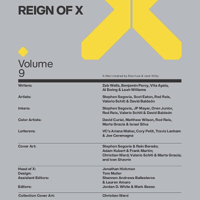 Reign Of X Vol. 9