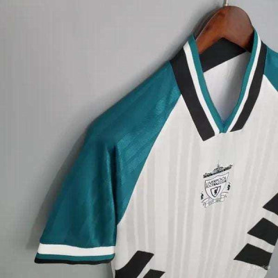 Áo Bóng Đá Retro Liverpool 1993/1994 - Sân Khách bản cao cấp vải Cotton Polyester