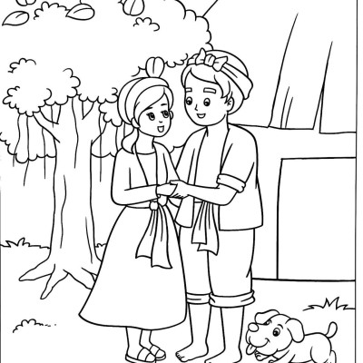 Tô Màu Bé Yêu Cổ Tích 8 - Sự Tích Chú Cuội