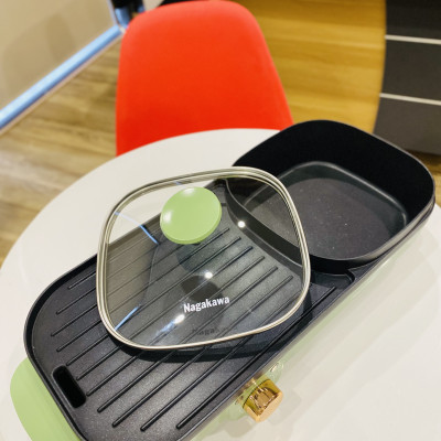 Bếp lẩu nướng điện đa năng Nagakawa NAG3104 (1500W) - Hàng chính hãng