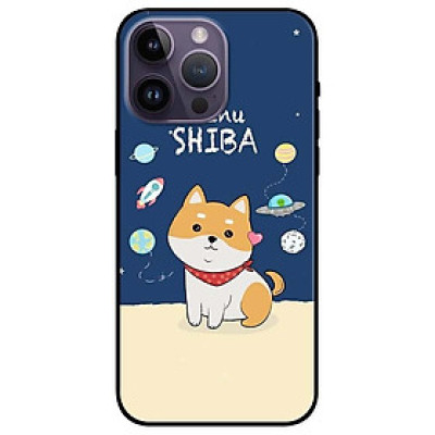Ốp lưng dành cho Iphone 14 - Iphone 14 Plus - Iphone 14 Pro - Iphone 14 Pro Max - Shiba Vũ Trụ