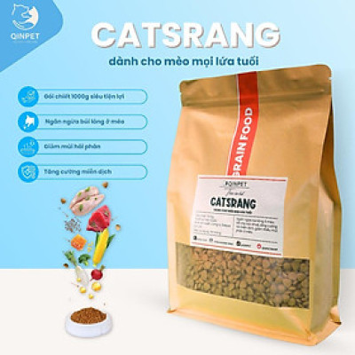 Catsrang All Stages - Thức Ăn Hạt Cho Mèo Mọi Lứa Tuổi, Gói 1KG Chiết Lẻ | Xuất Xứ Hàn Quốc